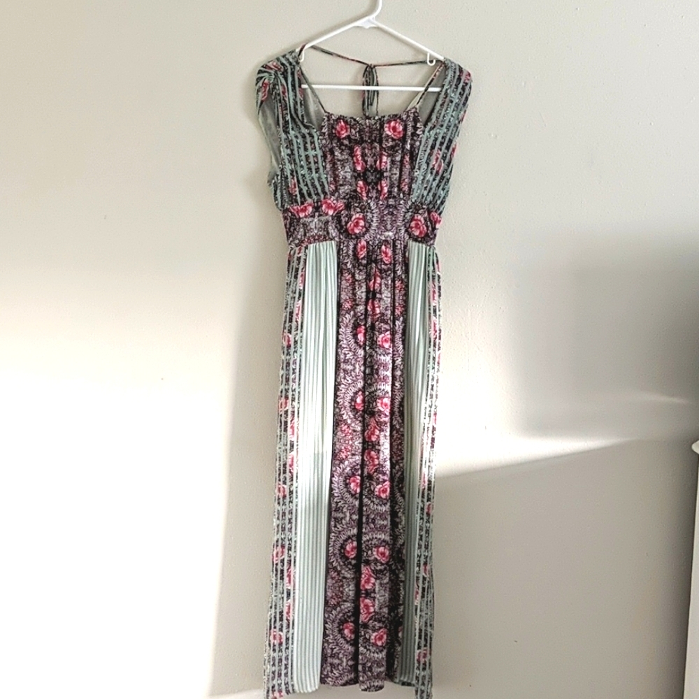 Free People floral maxi dress